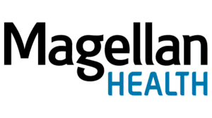Magellan Health logo with “Magellan” in black bold letters and “HEALTH” in smaller blue capital letters underneath.