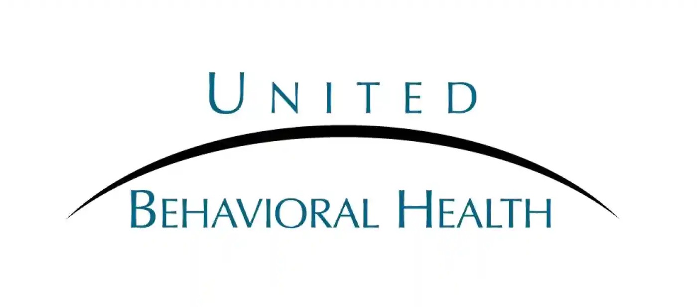 United Behavioral Health logo with the words “United” above a black curved line and “Behavioral Health” below it on a white background.